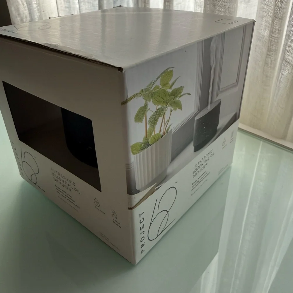 PROJECT 62 - Ultrasonic Black Terrazzo Electric Essential Oil Diffuser